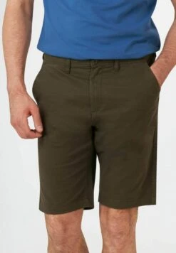 Bermuda In Stretch - Shorts - Verde Militare