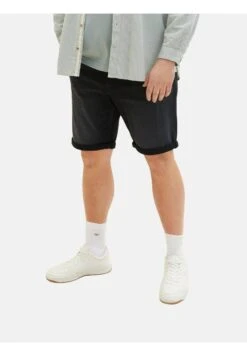Tom Tailor Jeansshort - Dark Stone Black Black Denim -Heren Kleding Winkel 5e84fcb2c343452498ba68207db88252
