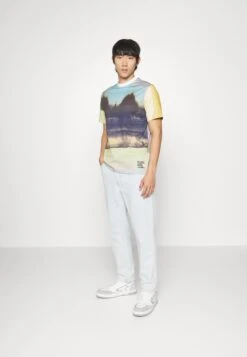 PAUL SMITH Geometric - T-Shirt Print - Multi-Coloured -Heren Kleding Winkel 5f808408cd1843c98e185d649798dac9