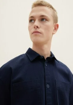TOM TAILOR Denim Overhemd - Sky Captain Blue -Heren Kleding Winkel 5f9b7e3196ee4bde95f9d0d946139320