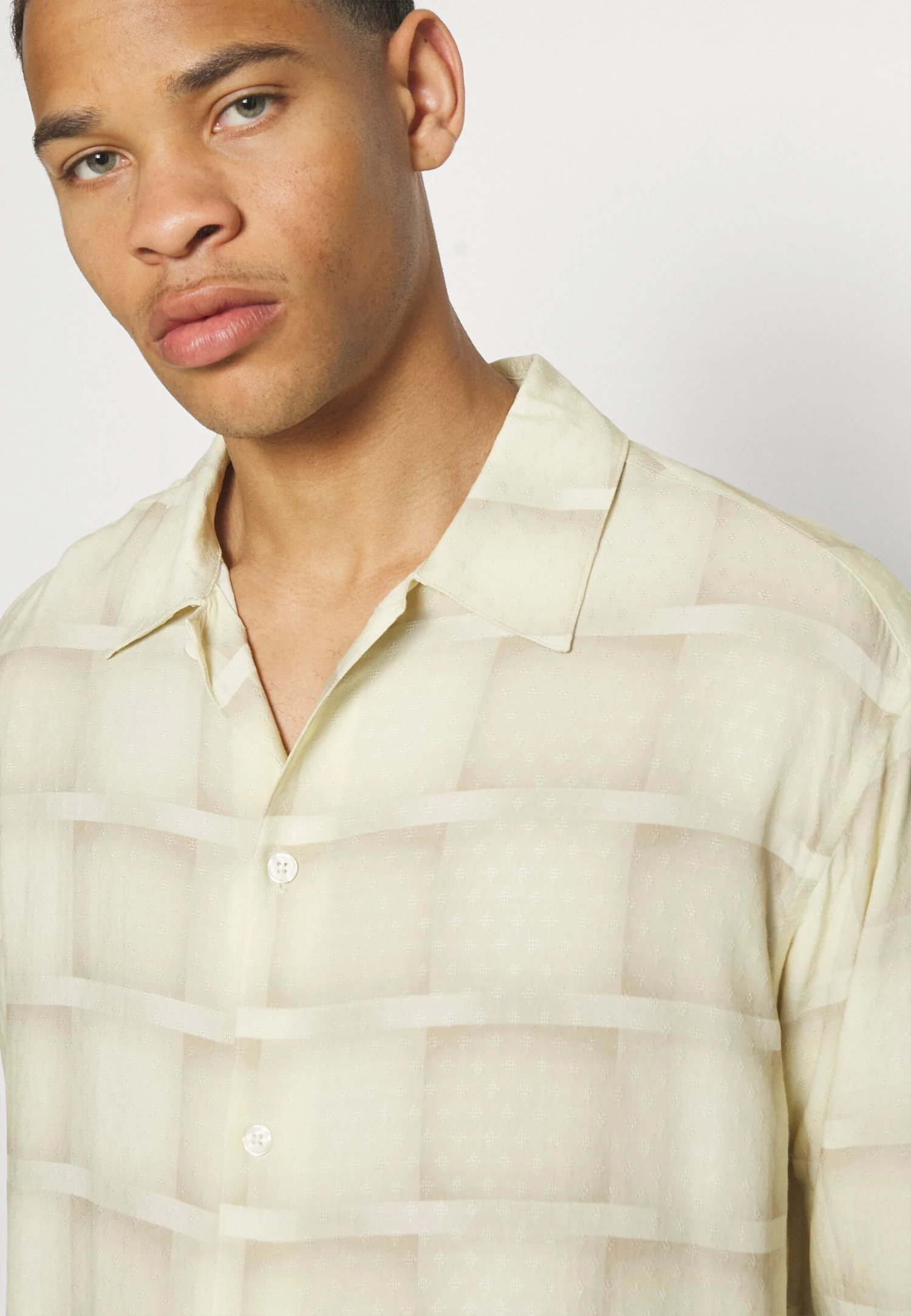 SAMSØE SAMSØE Ayo Shirt - Overhemd - Light Yellow 5 SAMSØE SAMSØE Ayo Shirt - Overhemd - Light Yellow - Afbeelding 5