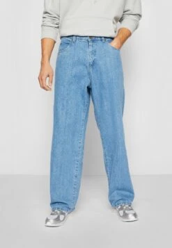 Southpole Straight Leg Jeans - Retro Mid Blue