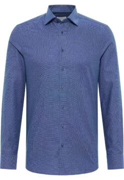 Eterna Strukturiertes - Overhemd - Blau 9 Eterna Strukturiertes - Overhemd - Blau -Heren Kleding Winkel 675f6a41cb414b8ca9780f97d646d761