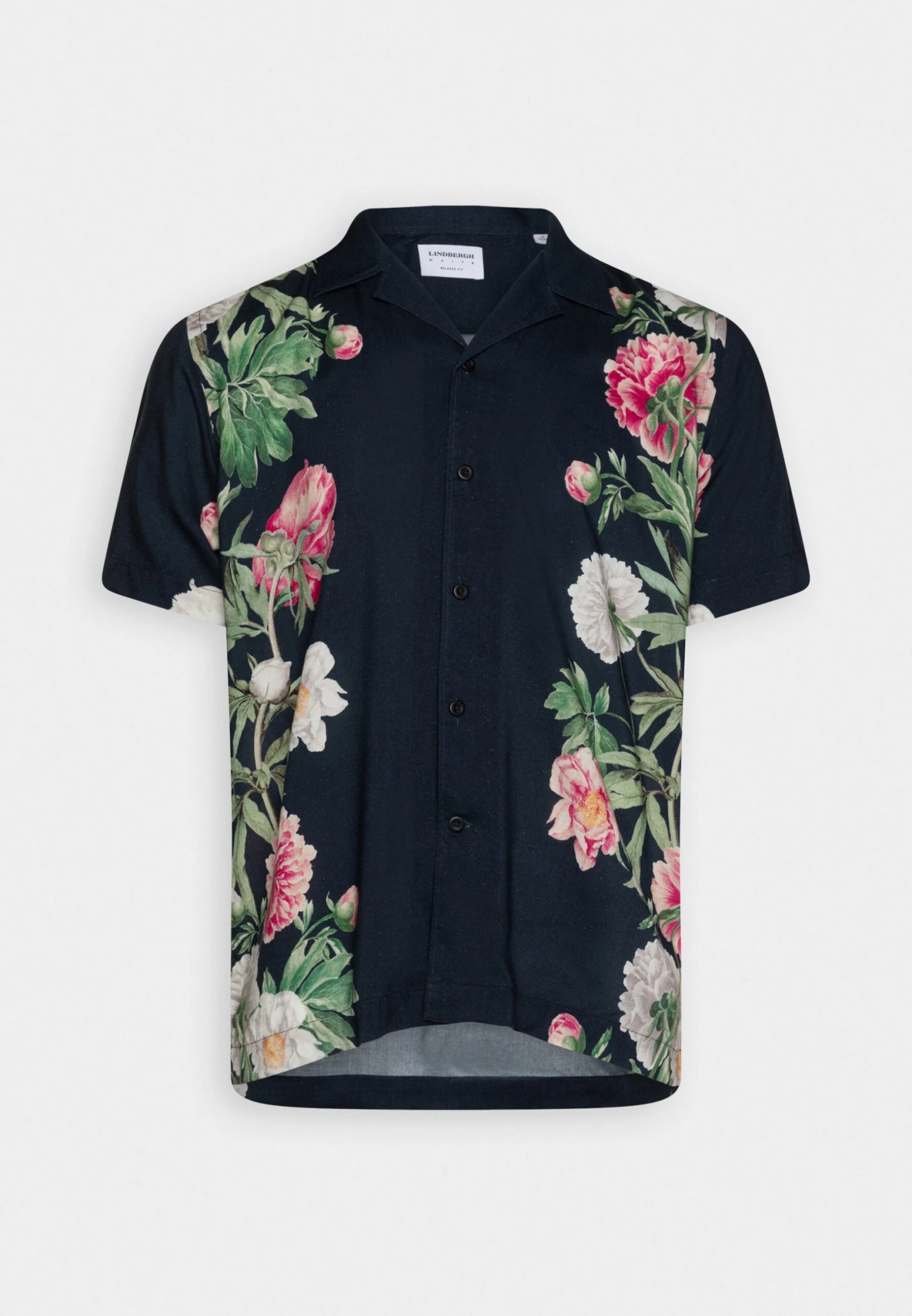 Lindbergh Resort - Overhemd - Navy 4 Lindbergh Resort - Overhemd - Navy - Afbeelding 4
