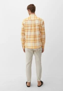 S.Oliver Kariertes - Overhemd - Zitrone -Heren Kleding Winkel 6d3540ee7a304dcdae2bbc0d1d876eee