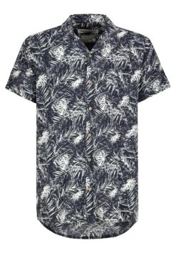 Hawaii - Overhemd - Dark Blue -Heren Kleding Winkel 6de806143c814440855c0ec1b2592c71