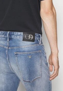 Emporio Armani Pockets Pant - Straight Leg Jeans - Denim Blu -Heren Kleding Winkel 6dec379b8dbc45a0b1b323e62e83ba55