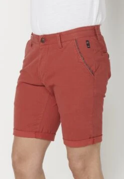 Koroshi Corto - Shorts - Rojo -Heren Kleding Winkel 7469d7a5e531490989e60962589e4a30