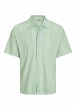 JACK&JONES Premium Kurzarm - Overhemd - Clearly Aqua -Heren Kleding Winkel 773b9fc3ed814b7fbef3b2be3d943f38