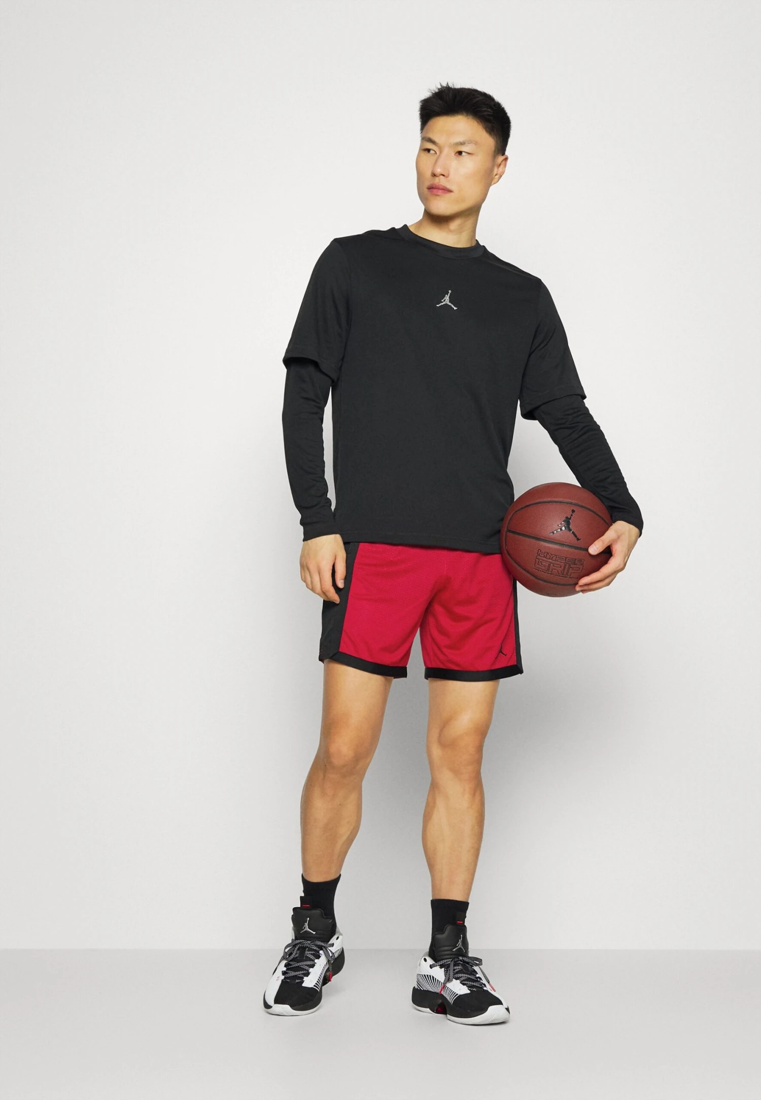 Jordan Korte Broeken - Gym Red/Black 2 Jordan Korte Broeken - Gym Red/Black - Afbeelding 2