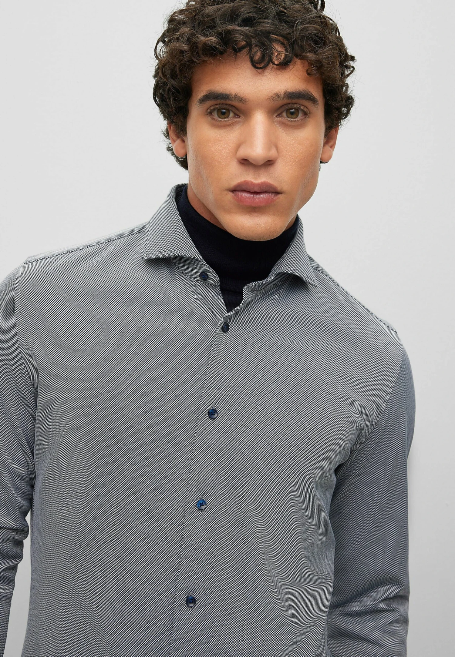 Boss P-Hank-Spread - Overhemd - Dark Blue Eleven 4 Boss P-Hank-Spread - Overhemd - Dark Blue Eleven - Afbeelding 4