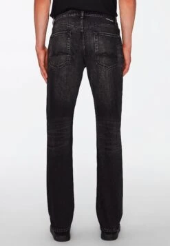 7 For All Mankind Straight Leg Jeans - Black -Heren Kleding Winkel 7c417e27dd9542e98608654d906b64eb