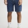 Solid Sdelmo Lt Owen - Jeansshort - Middle Blue Denim