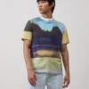 PAUL SMITH Geometric - T-Shirt Print - Multi-Coloured