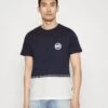 Michael Kors Block Logo Tee - T-Shirt Print - Midnight