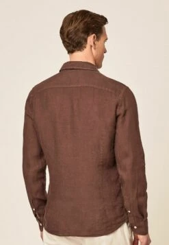 Hackett London Overhemd - Brown -Heren Kleding Winkel 839a9ed93b8c422a9c3bed411d396d28