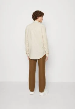 SAMSØE SAMSØE Liam Shirt - Overhemd - Oatmeal -Heren Kleding Winkel 8481e7c1ead148f5bbd3e7dc9a3f17ef