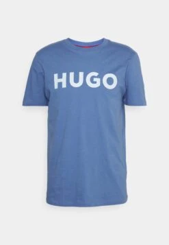 Hugo Dulivio - T-Shirt Print - Open Blue -Heren Kleding Winkel 8511e6fbf03742418583f50c5e0b214d