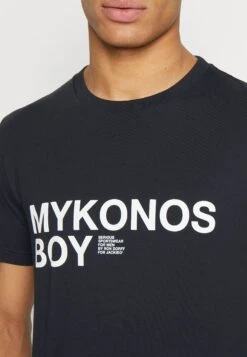 T-Shirt Print - Black -Heren Kleding Winkel 86926c6d467048b9b0cc001eb7513eef