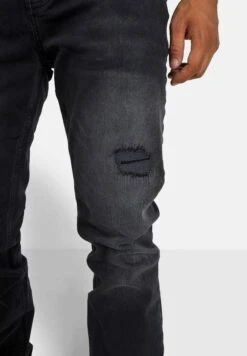 SIXTH JUNE Wash - Straight Leg Jeans - Black -Heren Kleding Winkel 883cb22af40b43beae60590df1fbfb4c