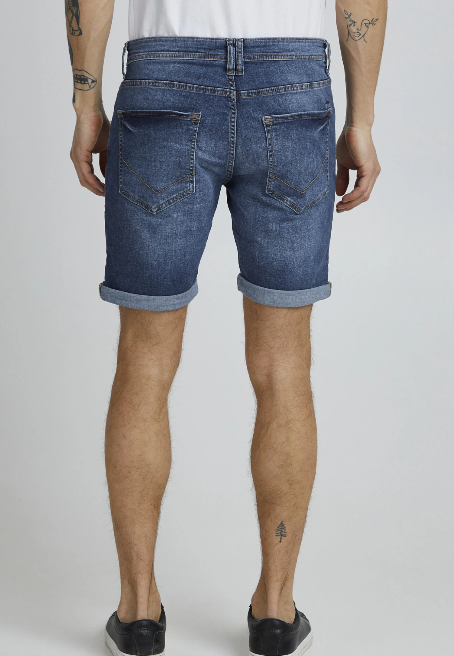 Jeansshort - Denim Middle Blue 3 Jeansshort - Denim Middle Blue - Afbeelding 3