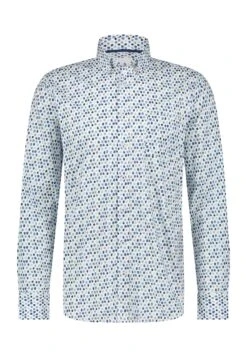 With Chest Pocket - Overhemd - White Cobalt -Heren Kleding Winkel 8ba198bff1a845d5bab8306cdaeb40ee