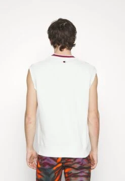 Vest - T-Shirt Print - Light Grey/Red/Navy -Heren Kleding Winkel 8cda5f7bd1f84369a43a03541915e951