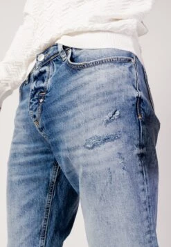 Antony Morato Argon Slim Ankle Lenght - Fa750371 - Slim Fit Jeans - Blue Denim -Heren Kleding Winkel 8ce25581f10f41fd95f330be7765d262