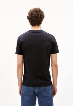 Armedangels Jaames Flowers - T-Shirt Print - Night Sky -Heren Kleding Winkel 8e81931cf754482092edff7f5d7062e5