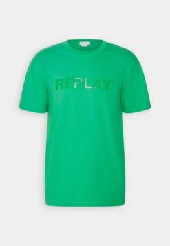Replay Second Life - T-Shirt Print - Real Green -Heren Kleding Winkel 8feb1a4195a84c108a04dd9e4381cfec