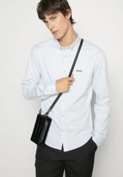 Boss Biado - Overhemd - Open Blue -Heren Kleding Winkel 91a9e016e5a649718677107f323bd7d3