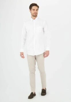 Regular Fit- Overhemd - Bianco