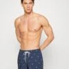 Hollister Co. Elevated Convo Guard - Zwemshorts - Navy Elevated Conversational