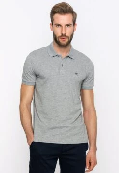 Short Sleeve - Poloshirt - Grey Melange