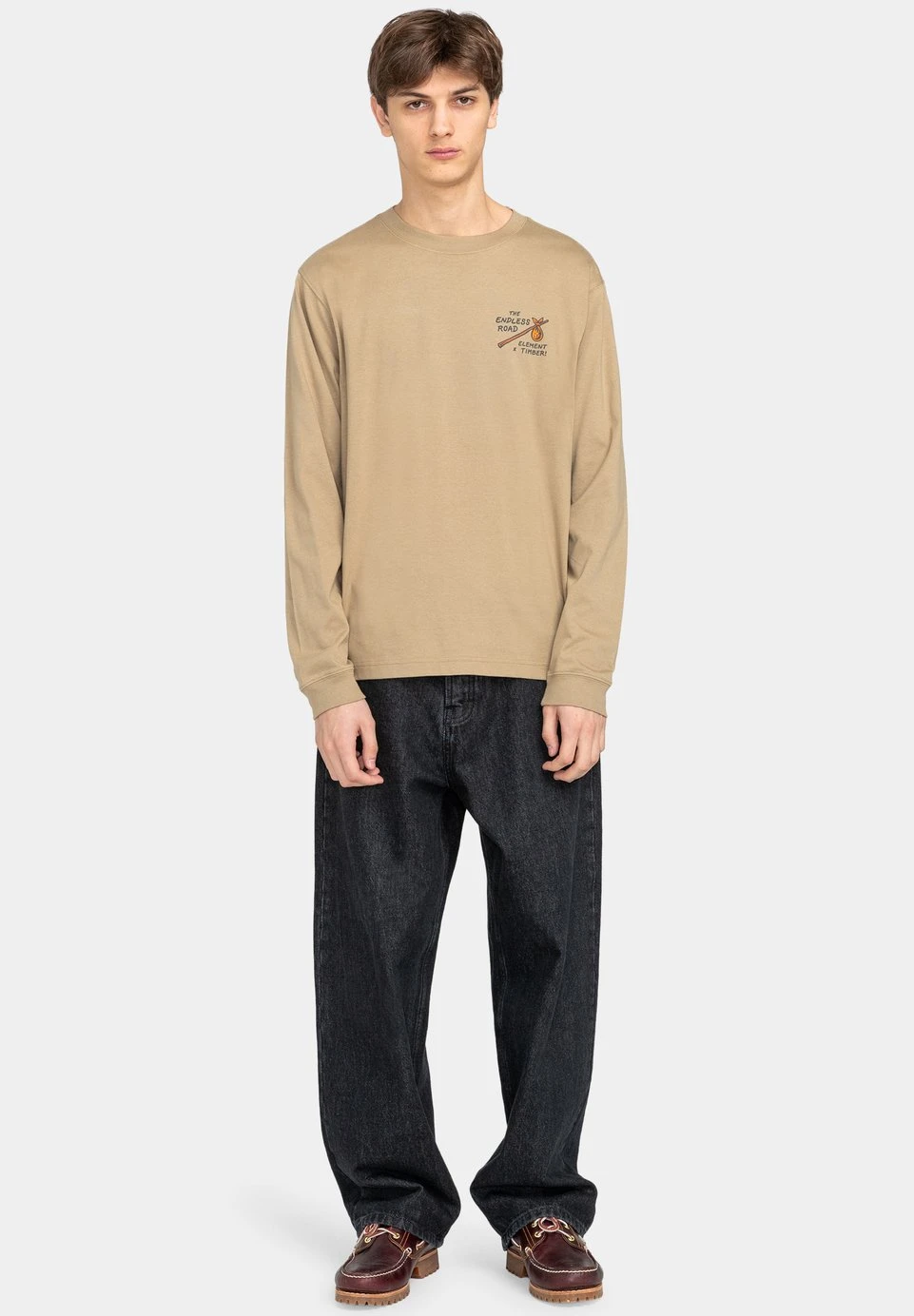 Element Timber Roam Longues - Longsleeve - Kha 2 Element Timber Roam Longues - Longsleeve - Kha - Afbeelding 2