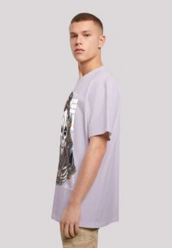 F4NT4STIC Bone Cyber Techronin Cyberpunk Styles - T-Shirt Print - Lilac -Heren Kleding Winkel 96d9833b10d8454f81d51fca80a09d86