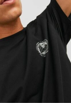 Jack & Jones Crew Neck - T-Shirt Print - Black -Heren Kleding Winkel 970a473eb4754b23ac339053b926adaa