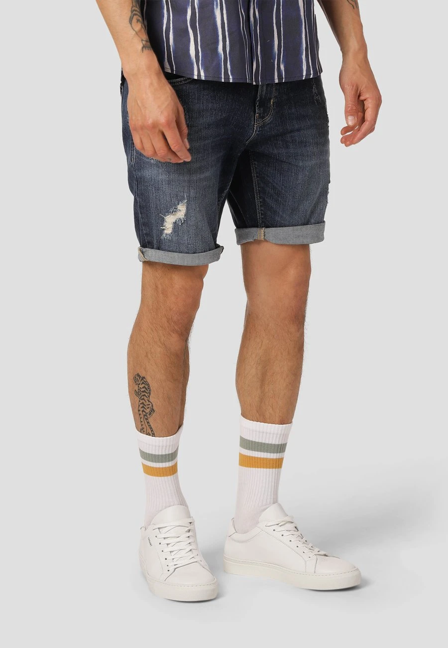 Jeansshort -Blue 1 Jeansshort -Blue