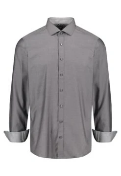Langarm - Overhemd - Anthrazit -Heren Kleding Winkel 997ec17c03d1487aad6f4a94091b6354