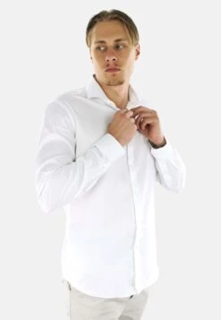 Non Iron - Zakelijk Overhemd - White -Heren Kleding Winkel 99b2198e51b647c9ab45767fbad50e6f