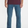 Volcom Solver - Straight Leg Jeans - Aged Indigo
