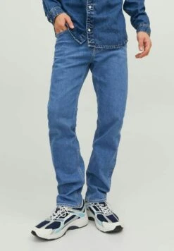 Jack & Jones Jjimike Jjoriiginal Am 385 Noos - Straight Leg Jeans - Blue Denim