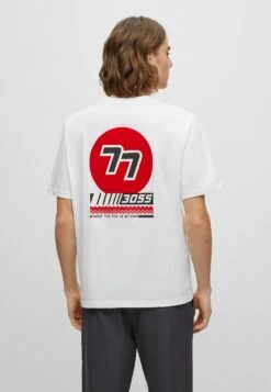 Boss Teesevenflash - T-Shirt Print - Natural One