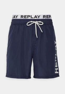 Replay Boxer - Zwemshorts - Blue -Heren Kleding Winkel 9eceaba9cc594ca39291a872fcc3679d