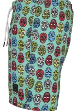 URBAN CLASSICS Pattern - Zwemshorts - Calavera Aop -Heren Kleding Winkel 9f5ff9e80b114a4bb83a22abab65869a