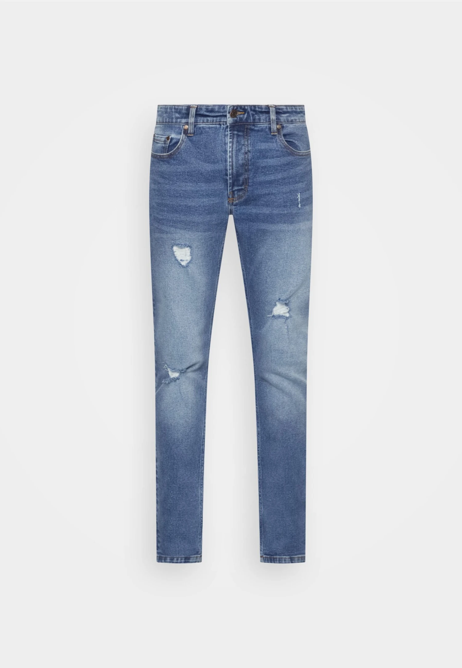 Denim Project Mr. Red Destroy - Slim Fit Jeans - Blue Denim 5 Denim Project Mr. Red Destroy - Slim Fit Jeans - Blue Denim - Afbeelding 5