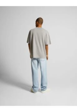 BERSHKA Straight Leg Jeans - Light Blue -Heren Kleding Winkel a209465668574cc7bb253963c664c530