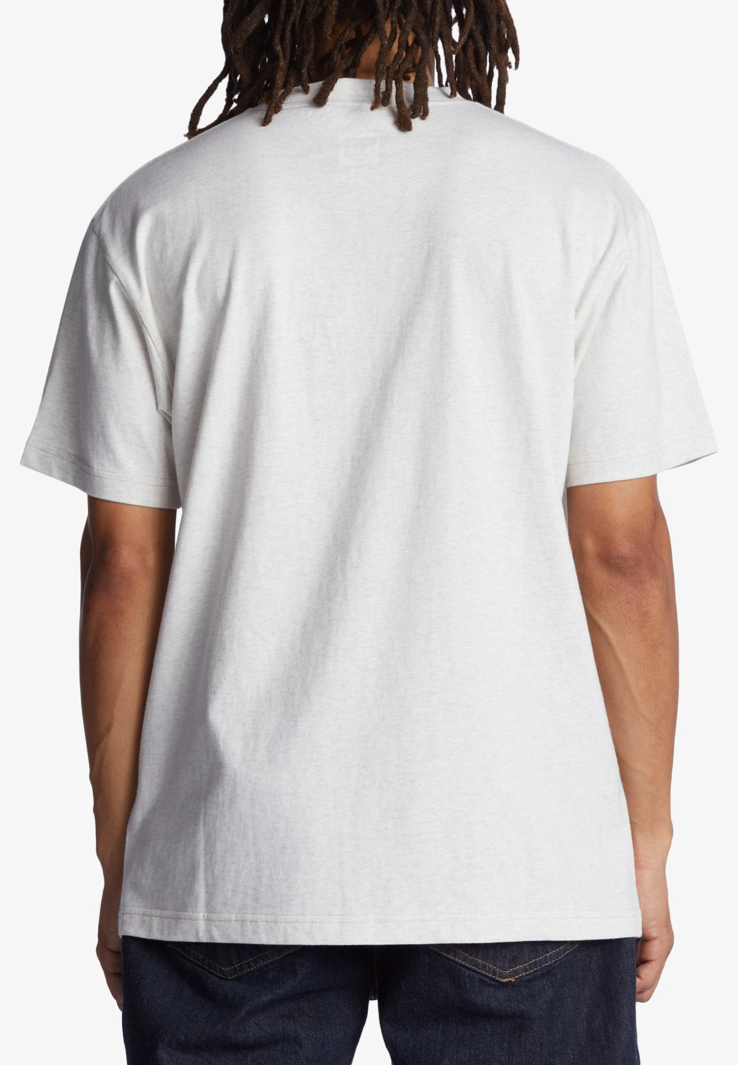 DC SHOES Tall Stack - T-Shirt Print - Snow Heather 3 DC SHOES Tall Stack - T-Shirt Print - Snow Heather - Afbeelding 3