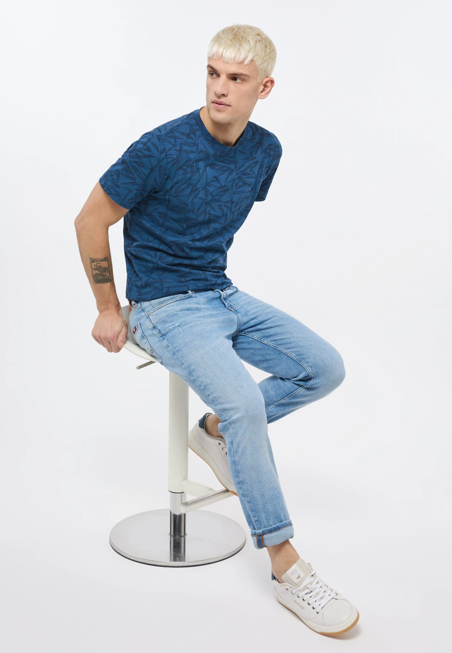 Mustang Style Orlando- Slim Fit Jeans - Blau 4 Mustang Style Orlando- Slim Fit Jeans - Blau - Afbeelding 4