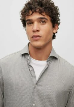 Boss P-Hank-Spread - Overhemd - Silver One 9 Boss P-Hank-Spread - Overhemd - Silver One -Heren Kleding Winkel a57646f594314ce797a503164230c600